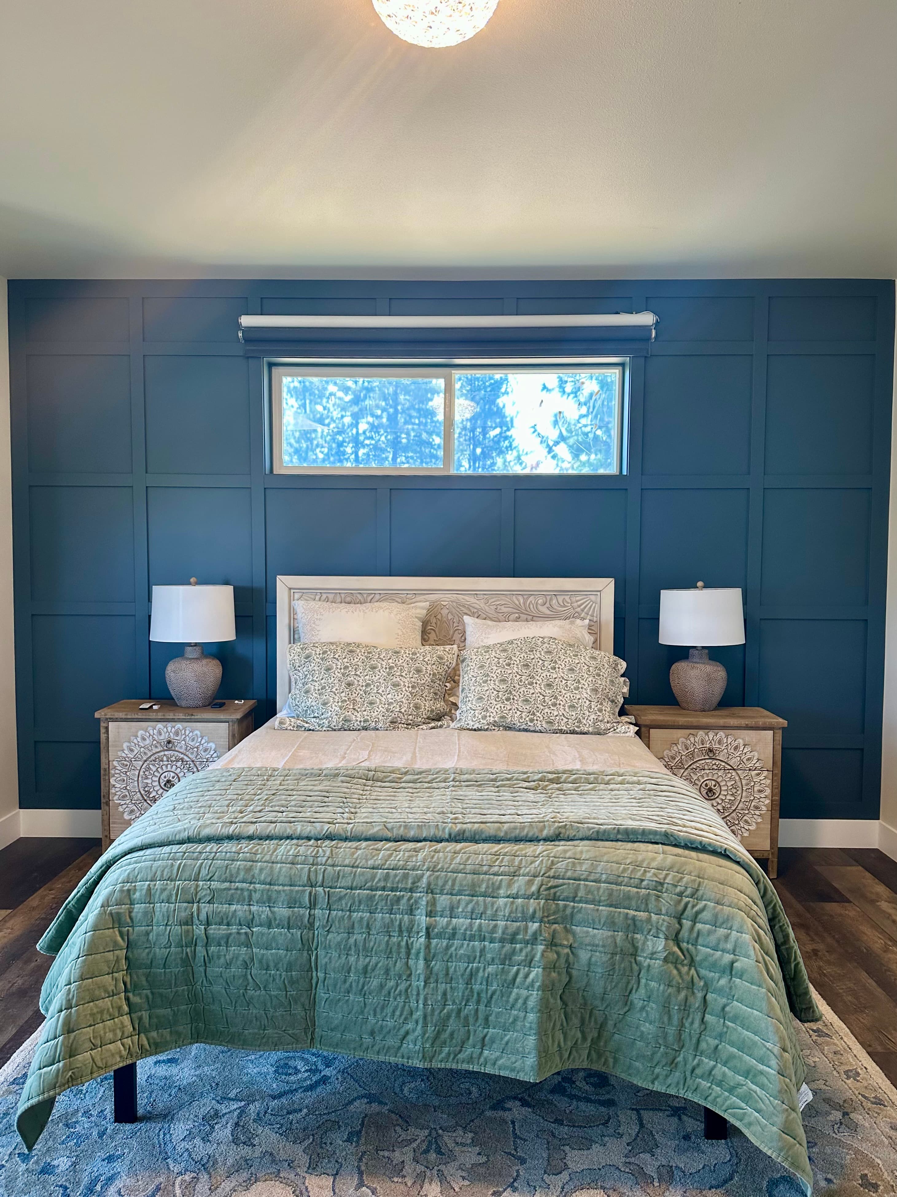 Interior accent wall in Spokane