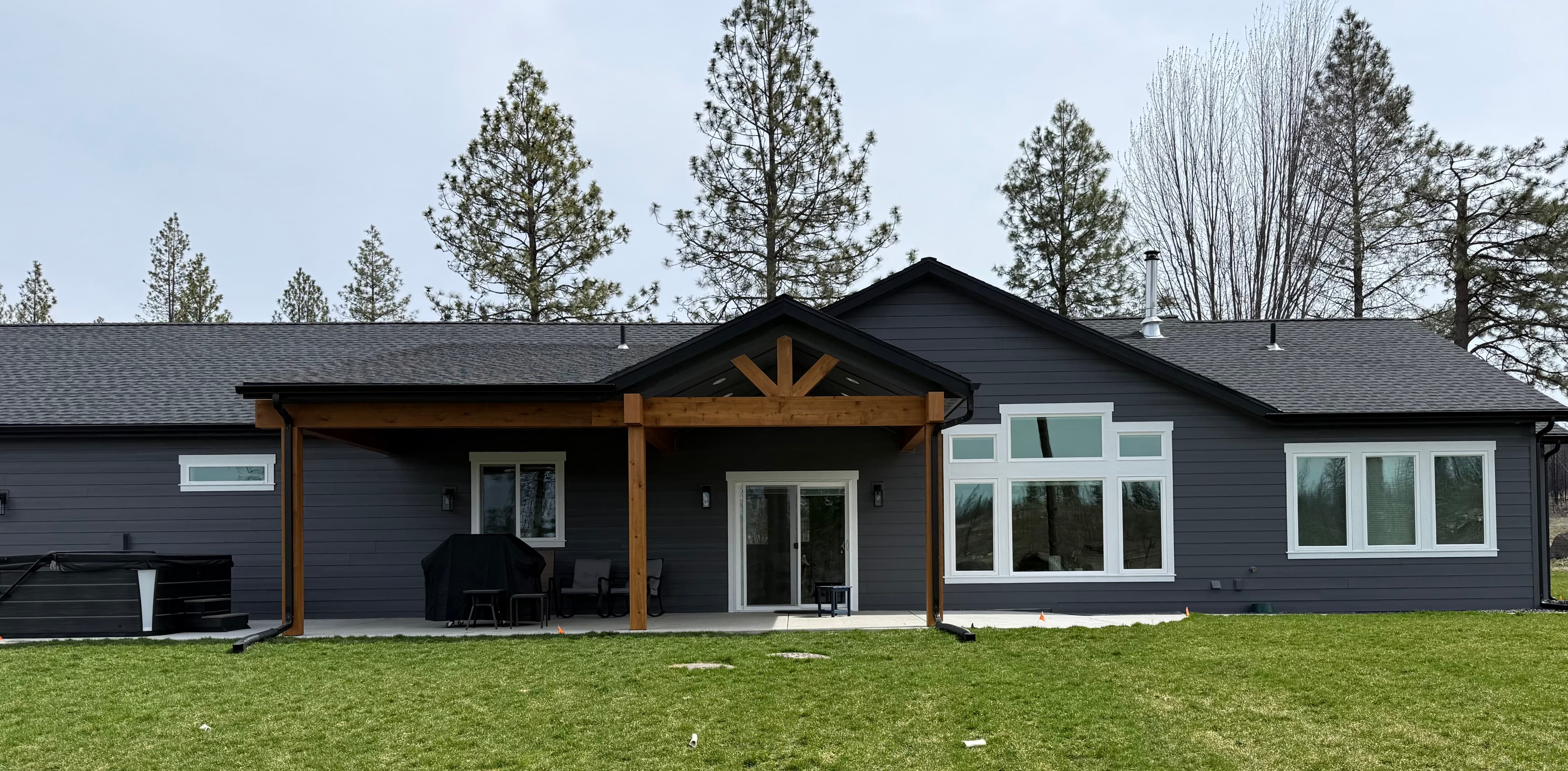 Exterior home painter in Spokane