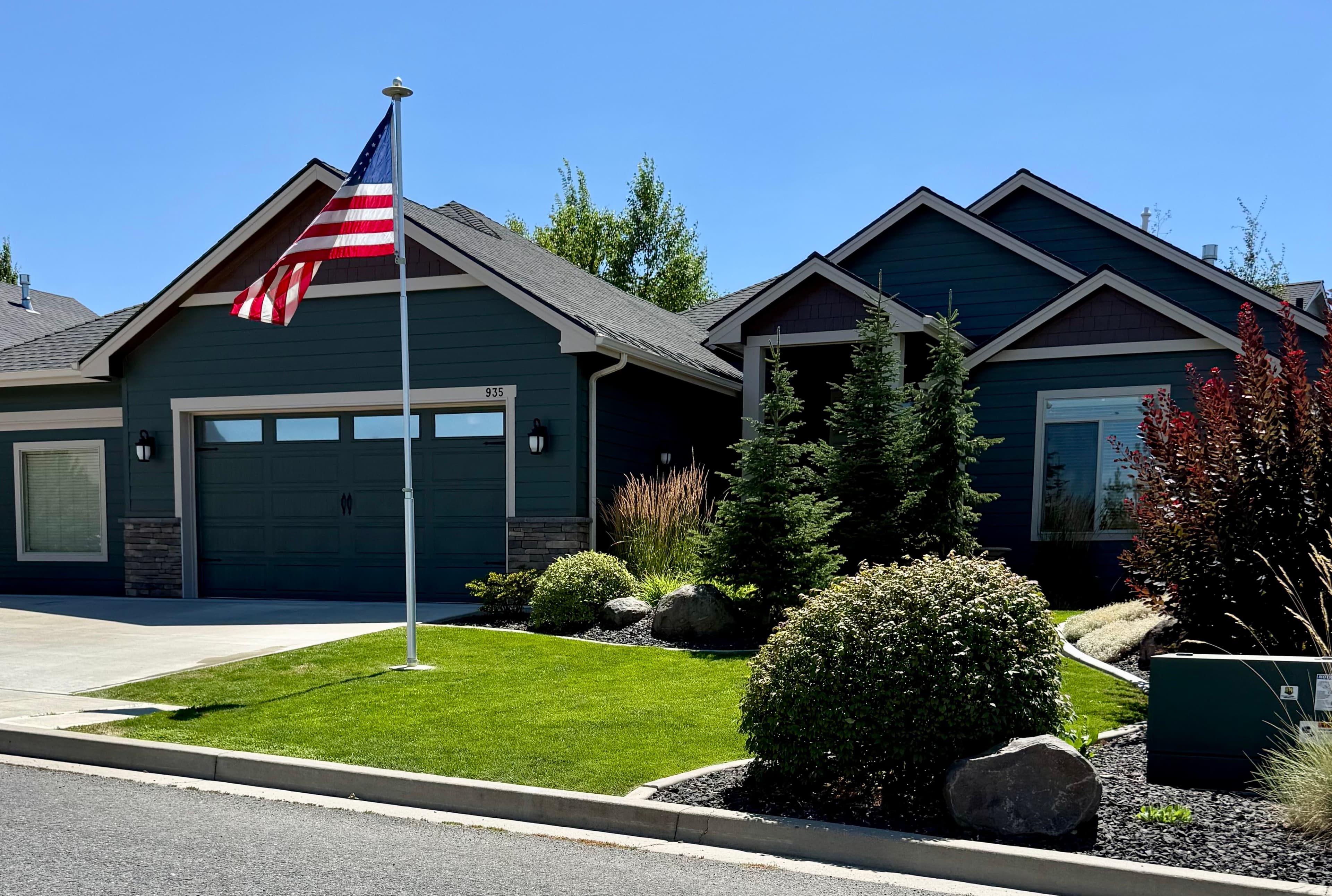 Exterior paint job in Spokane